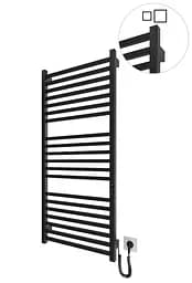 Электрический полотенцесушитель HF London 1170x530 black matte 6.1.0104.06.BM, Черный матовый, универсальное (коннектор), Электронный