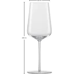 Келих для білого вина Schott Zwiesel Vervino Chardonnay 487 мл (121405) - мініатюра 3