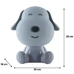 Світильник-нічник Kite LED з акумулятором Doggy білий (K24-491-3-1) - мініатюра 5
