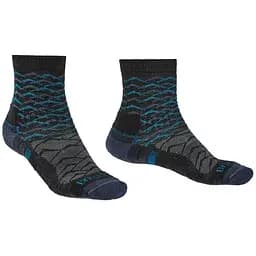 Шкарпетки Bridgedale Hike LW Endurance Ankle Pattern Grey/Blue XL (1053-710096.126.XL)