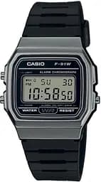Кварцевий чоловічий годинник Casio оригінал Японія Collection F-91WM-1BEF - мініатюра 5