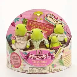 Набір фігурок Li'l Woodzeez Сім'я Черепашок 4од книжка EN det0018344 - мініатюра 3