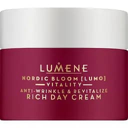 Бальзам для лица Lumene Nordic Bloom Anti-Wrinkle & Revitalize Rich Day Cream дневной восстанавливающий против морщин для зрелой кожи 50 мл