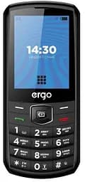 Телефон Ergo E285 DS Black UA UCRF