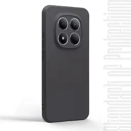 Чехол-накладка для смартфона Xiaomi Redmi Note 15 Pro 5G, противоударный, силиконовый, термополиуретановый (ТПУ), с защитой камеры и корпуса, черный, защита всего корпуса, ArmorStandart (ARM89716) - мініатюра 2