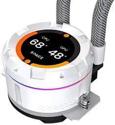 СВО ID-Cooling Space LCD SL240 XE White (SL240 XE White) - мініатюра 6