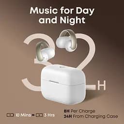 Навушники SoundСore AeroClip White Anker teh0021274 - мініатюра 4