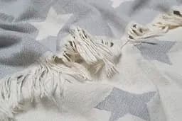 Рушник Lotus Home Pestemal - Star 90x160 grey сірий - мініатюра 3