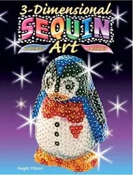 Набір для творчості 3d Пінгвін Sequin Art det0017608 - мініатюра 3