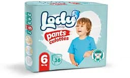 Підгузки-трусики дитячі Lody Baby Pants Culottes XL 6 (15+ кг) Jumbo 36 шт.