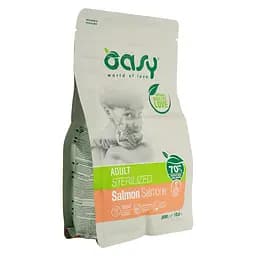 Сухий корм для котів Oasy Lifestage Sterilized лосось 300 г - мініатюра 3