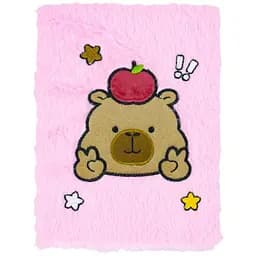 Блокнот А5 ZiBi Capybara 15 Kids Line плюшевий клітинка 80 аркушів (ZB.700036) - мініатюра 2