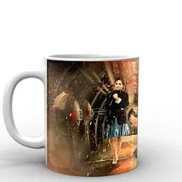 Кухоль GeekLand Doctor Who та Клара Освальд DW.02.058 330 мл білий