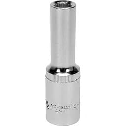 Головка торцева 12-гранна Yato подовжена квадрат 1/2" М= 9 мм L= 77 мм (YT-12931)