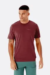 Футболка Rab Mantle Tee L Бордовый