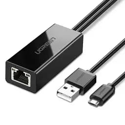 Перехідник UGREEN Ethernet Adapter for TV Stick (Black) UGR-30985