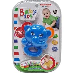 Детская погремушка Bambi 536-007 на планшете Слон