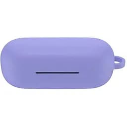 Чехол-накладка DK Silicone Candy Friendly с карабином для Huawei FreeBuds SE (lavender grey)