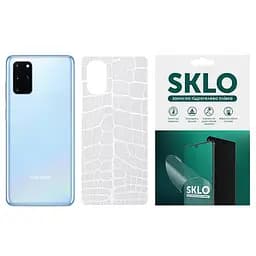 Защитная пленка SKLO Back (тыл) Transp. для Samsung Galaxy A53 5G Прозрачный / Croco