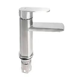 Смеситель для умывальника гайка Ø35 Frap 1/10 F10805 Нержавеющая сталь