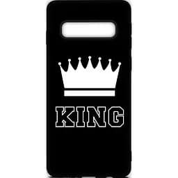 Чохол-накладка Toto Cartoon Soft Silicone TPU Case Samsung Galaxy S10+ King Black