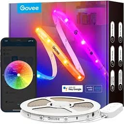 Світлодіодна стрічка Govee H619С LED Strip Light With Protective Coating RGBIC 10м (H619C3D1) [145640]