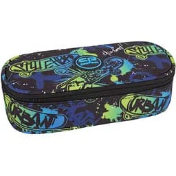 Пенал на молнии CoolPack Campus Skate Night с органайзером для ручек 23x9x5 см (F062930)