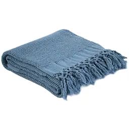 Плед Lotus Home Rius petrol 170x130 см синій (svt-2000022331326)