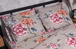Набір наволочок Moon&Star Бязь Gold Люкс Peony Brown 70х70 см 2 шт - мініатюра 3