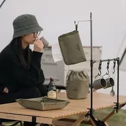 Чохол для зберігання серветок Naturehike (NH21SN001) темно-зелений (6927595772164) - мініатюра 4
