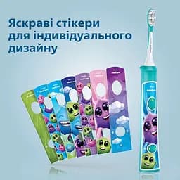 Електрична зубна щітка Philips Sonicare For Kids (HX6322/04) - мініатюра 9