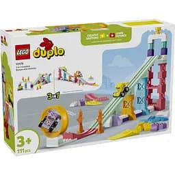 Конструктор LEGO Duplo 3 в 1 Цікаві гірки та трампліни з автомобілями (10478) - мініатюра 3