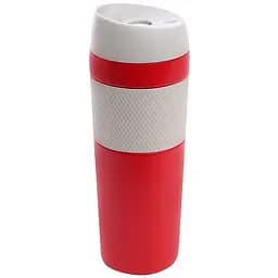 Термокружка Bergamo Cuba 450 мл красная с белым (20215-02)