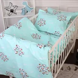 Підковдра MirSon Бязь Kids Time 20-0030 Lambs 160х220 см (2200009638305) - мініатюра 3