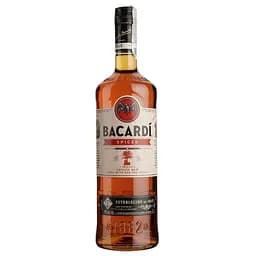 Набір: Ром Bacardi Carta Negra 40% 1 л + Спиртний напій на основі рому Bacardi Spiced 40% 1 л - мініатюра 5