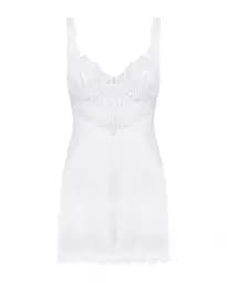 Комплект белья Obsessive Amor Blanco L/XL (белый)