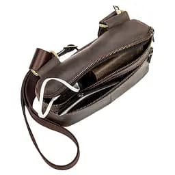 Чоловіча шкіряна сумка SHVIGEL 23х14х4,5 см sum0012501 - мініатюра 4