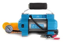 Компресор автомобільний 12 Atelie 35л/хв 8,2Атм двухпоршневий із зажимами АКБ, LED-ліхтарем(900420)