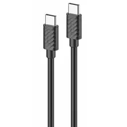 Дата кабель Amaya 77CC Type-C to Type-C 60W (1m) Black