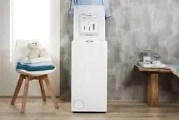 Пральна машина Indesit вертикальна, 7кг, 1200, A+++, 60см, дисплей, білий (BTWE71253PEU) - мініатюра 3