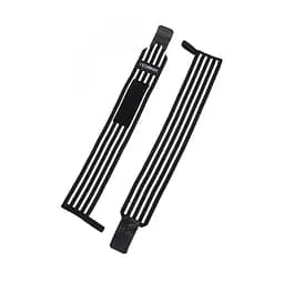 Бинти для зап'ясть (кистьові бинти) Cornix Wrist Wraps XR-0194 Black/White - мініатюра 3