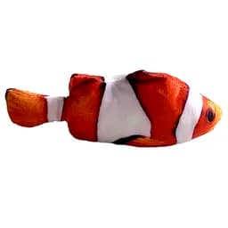 Игрушка для собак Рыба Немо мягкая оранжевая 20 см