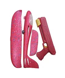 Пістолет із запуском C 70878 Літак, на колесах, механічний принцип роботи, підсвічування, в пакеті (6900067708786) Вид 2