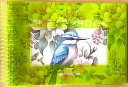 Скетчбук N9670 А5, 40 аркушів, чисті аркуші, 100 г/м²