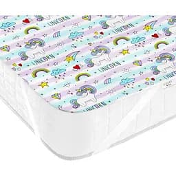 Наматрацник непромокаючий Cosas UnicornRainbow 70х120 см фіолетовий (WaterSheet_UnicornRainbow_120) - мініатюра 3