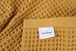 Рушник Lotus Home - Waffle mustard гірчичний 70x140 - мініатюра 4