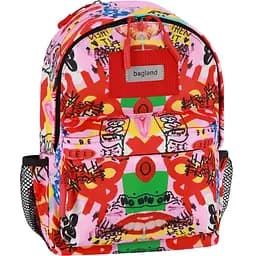 Рюкзак Bagland Stylish S 8 л сублімація 1344 червоно-рожевий (00554694)
