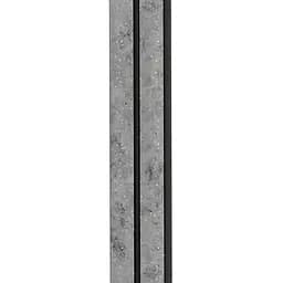 Рейка декоративна Wall Sticker PS 2900х120х12 мм Бетон із золотими вкрапленнями SW-00001752 - мініатюра 4