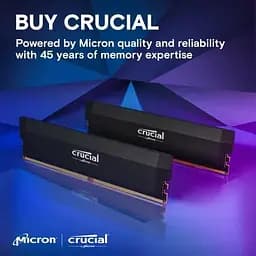 Пам'ять для настільних комп'ютерів Crucial 32 GB (2x16GB) DDR5 6000 MHz Pro Overclocking (CP2K16G60C36U5B) - мініатюра 6