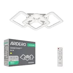 Світлодіодна накладна люстра Ardero AL6143ARD MADEIRA 54Вт білий